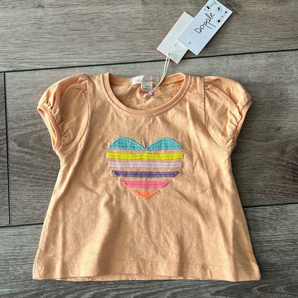 Everbloom Puff Heart Tee